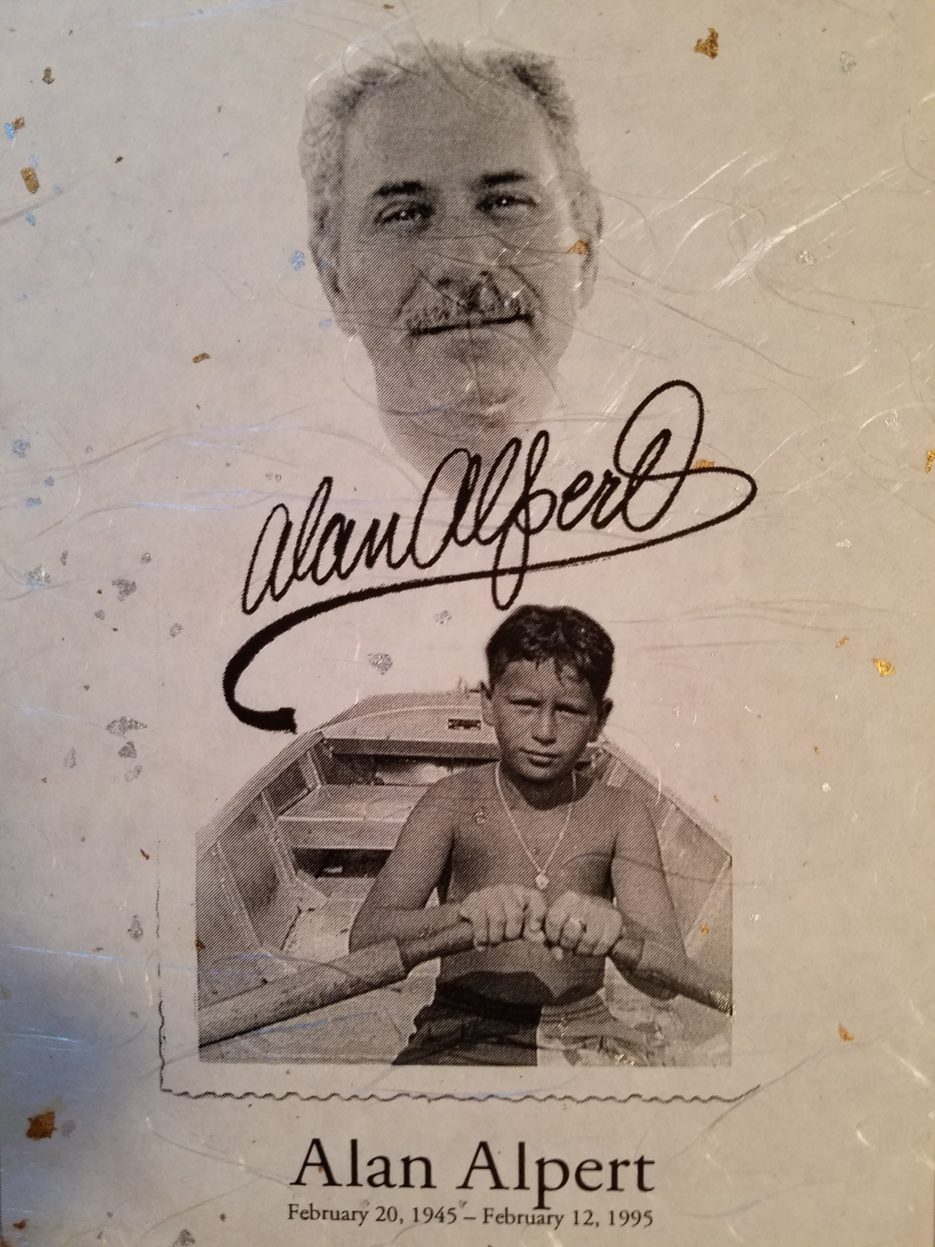 Alan Alpert memorial photos